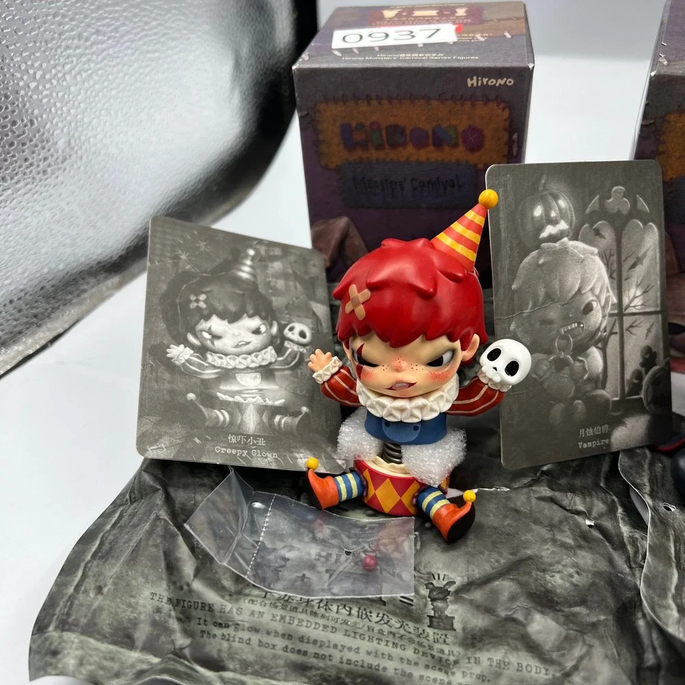 POP MART HIRONO Monsters' Carnival Series Figure Lot of 5 Creepy Clown Zombie